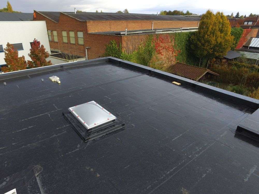 EPDM op plat dak aanbrengen in 0344